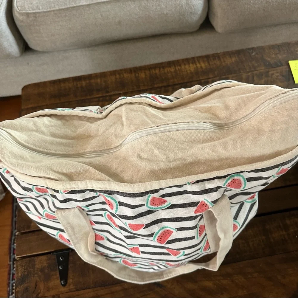 Watermelon Print Tote Bag - Picture 2 of 6